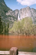 Waterfall Over Lake